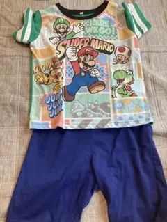 スーパーマリオ パジャマ 110サイズ　中古