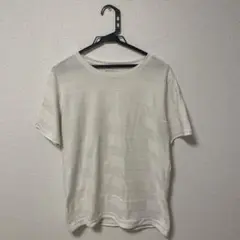 ホワイト ストライプ Tシャツ 半袖