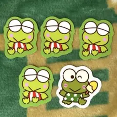 スシロー　はぴだんぶい　けろけろけろっぴ　ピック　5枚