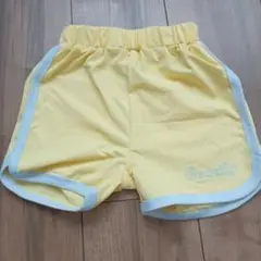新品 イエロー 短パン 110cm