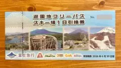 富士急ハイランド　フリーパス2枚