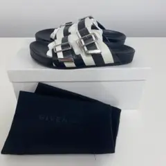 GIVENCHY サンダル 白黒 size 37 24cm ジバンシィ