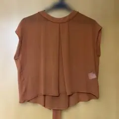 マカフィー　MACPHEE ノースリーブカーディガン