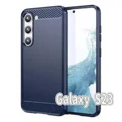 Galaxy S23 ケース　ブルー