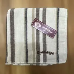 Orobianco ストライプハンカチ