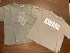 ペアマノンTシャツ 120　2枚セット
