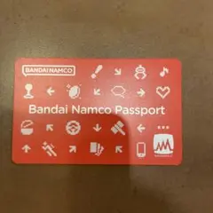 BANDAI NAMCO パスポート レッド