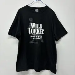 Wild Turkey ブラック 半袖Tシャツ L イ24