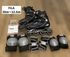 FlLAインライスケート子ども用　ローラーブレード　キッズ　外遊び　スピード玩具