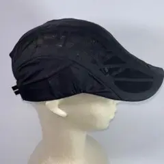 スポーツキャップ　ブラック