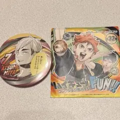 ハイキュー　ファンパーク　コレクション缶バッジ　宮侑