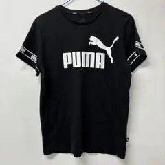 PUMA Tシャツ　半袖　黒　160㎝　サ73