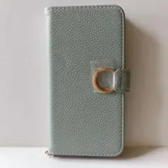 Google Pixel 6a ケース 手帳型 おしゃれ　シンプル　ブルー
