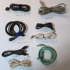 HDMI/USB/LANケーブルセット 2m/3m
