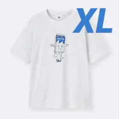 blur ミルクパックプリント Tシャツ　MILKY ブラー GU