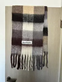 Acne Studios チェック柄マフラー