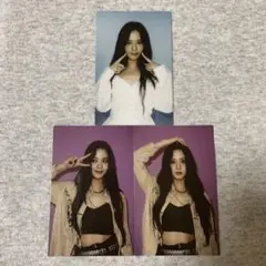BLACKPINK THE ALBUM トレカ ジス 3枚