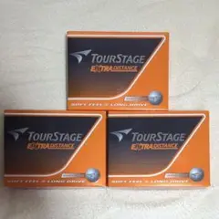 【3ダース36球】 ツアーステージエクストラディスタンス オレンジ ゴルフボール