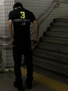 polo ポロシャツ　swag archive アメリカ国旗