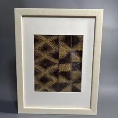 アフリカ　草　ビロード　額