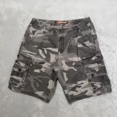 Lee ハーフパンツ　カーゴパンツ　ショートパンツ　迷彩　ミリタリー　L 古着