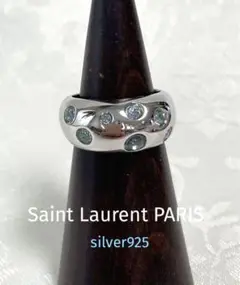 Saint Laurent サンローラン シルバー リング ヴィンテージ