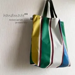 トートバッグ♡ストライプ