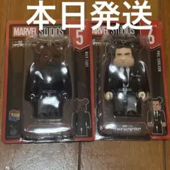 ハッピーくじ　marvel マーベル　ベアブリック　セット