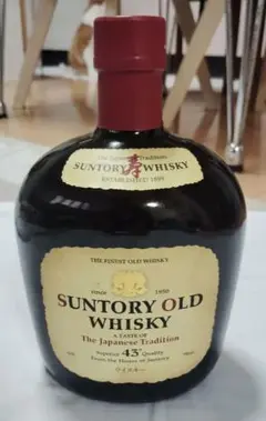 サントリーオールドウイスキー 700ml 43% 未開封です。