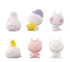 全6種セット 「うさまるフレンズ」 ソフビ コンプリートセット