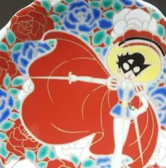 【迅速発送！メルカリ便利用！】九谷焼☆手塚治虫アニメの小皿☆リボンの騎士