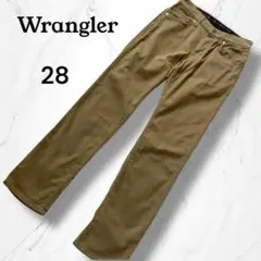 【Wrangler】ラングラー　ストレートカジュアルパンツベージュ28ストレッチ