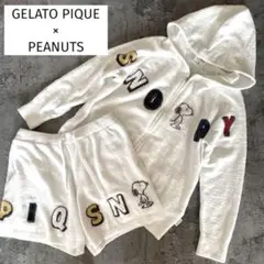 GELATO PIQUE PEANUTS ジェラートピケ セットアップ