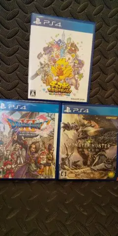 PS4 モンスターハンター ドラクエXI チョコボの不思議 ロータスラビリンス