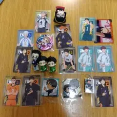 アニメグッズ大量 ハイキュー! HUNTER＆HUNTER スパイファミリー 等