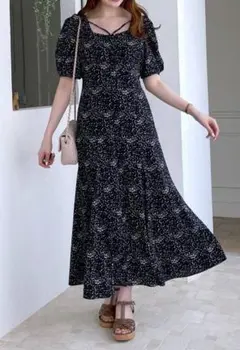 mysty woman ストリングエンパイアワンピース
