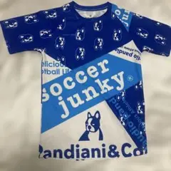 soccer junky サッカーシャツ 青