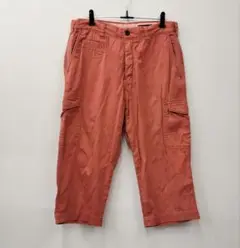 23区 LAND オレンジ カーゴハーフパンツ 50
