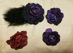 ハンドメイド コサージュ