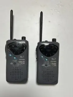 YUPITERU CT-540 ライセンスフリートランシーバー 2台セット ユピテル YUPITERU CT-540 小電力トランシーバー - メルカリ
