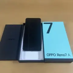 OPPO Reno7 A ブラック 本体 箱付き