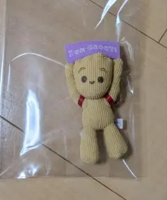 ディズニーランド　グルート　ぬいぐるみチャーム