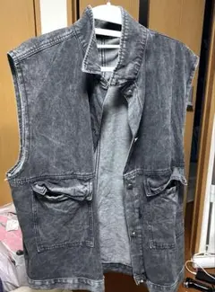 MGV デニムベスト　XL