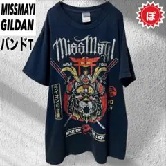 ✅GILDAN MISSMAYI ライオンの咆哮 バンT バンド Tシャツ 古着