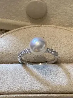 TASAKI タサキ パールダイヤリング 美品 9号 バランス デインジャー