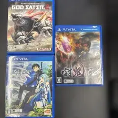 [中古]PS Vita ゲームソフト 3本セット