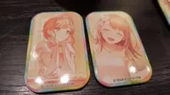 プロセカ　スクエア缶バッジ47A 花里みのり　ウェディングセット
