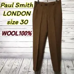 Paul Smith LONDON(全紳連)　ウールスラックス　ブラウン30