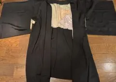 黒紋付き羽織　　着物