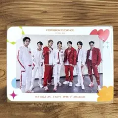 BTS PERMISSION TO DANCE 特典 ビジュアルカード